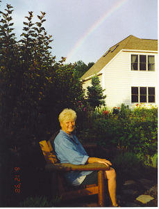 Judy in the garden-2003 (2)